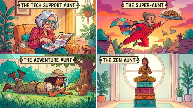 Amazing Aunt Puns