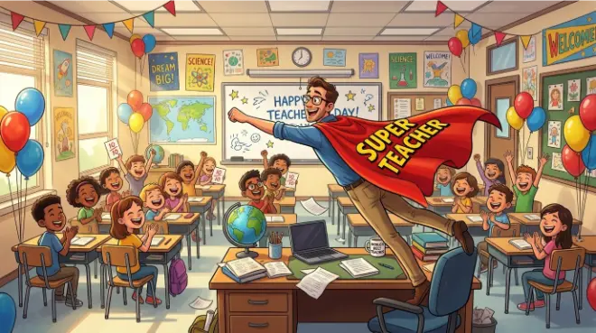 Bold Teacher Jokes