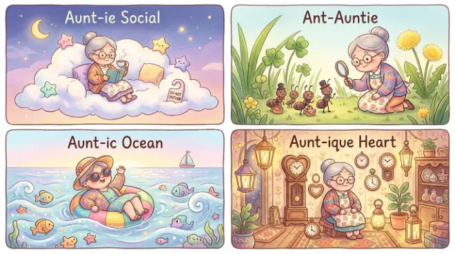 Cute Aunt Puns 