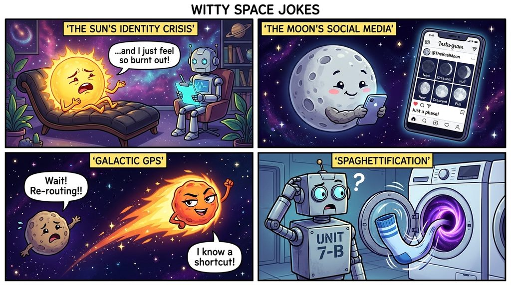 Witty Space Jokes